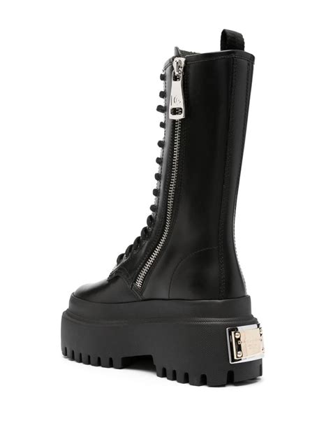 dolce gabbana combat boots|dolce and gabbana boots sale.